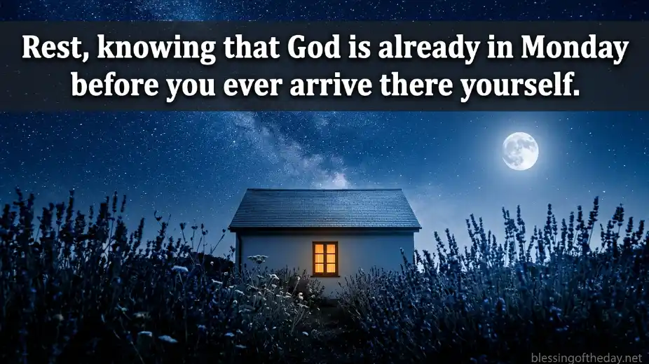 sunday night blessings image