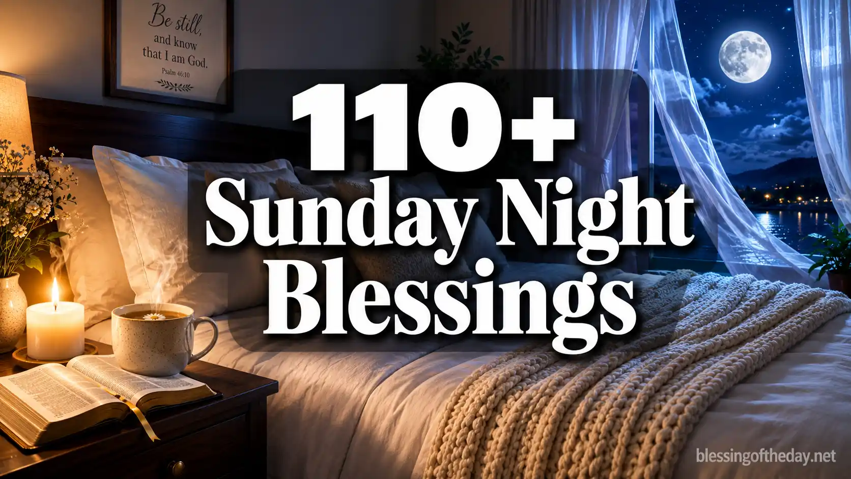 sunday night blessings image