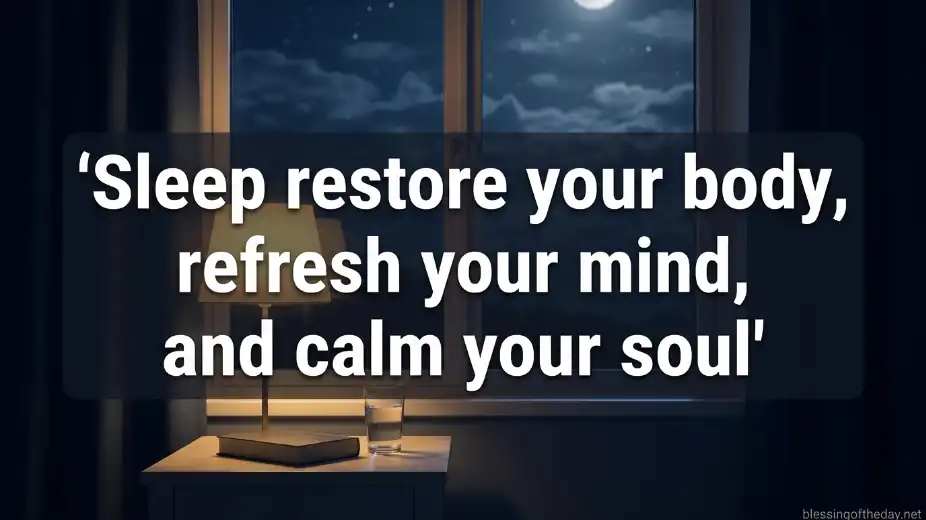 sweet sunday night blessings image