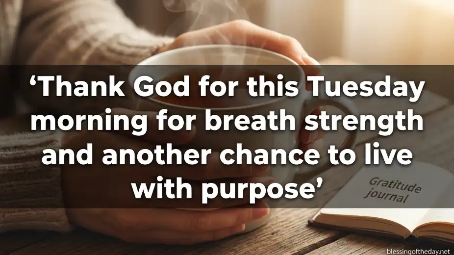 thankful good morning tuesday blessings image