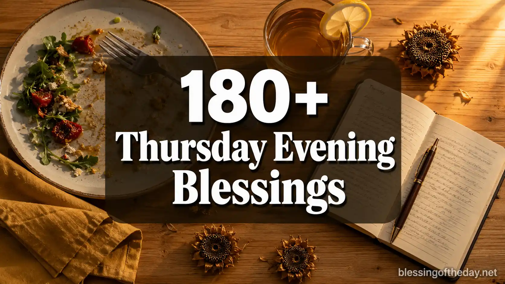 thursday evening blessings image