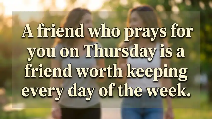 Thursday quotes and blessings for friends friendship quote