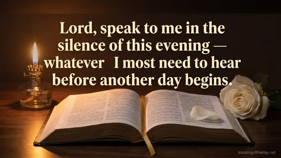 tuesday evening prayers and blessings image