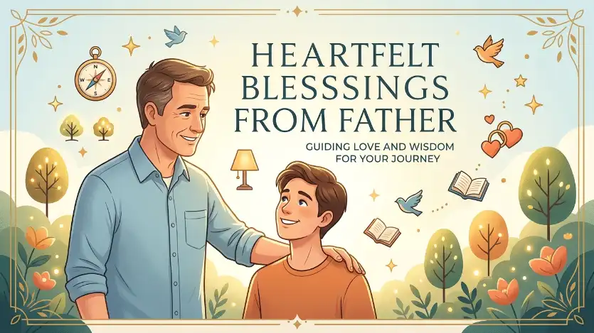 Heartfelt Blessings from Father Image