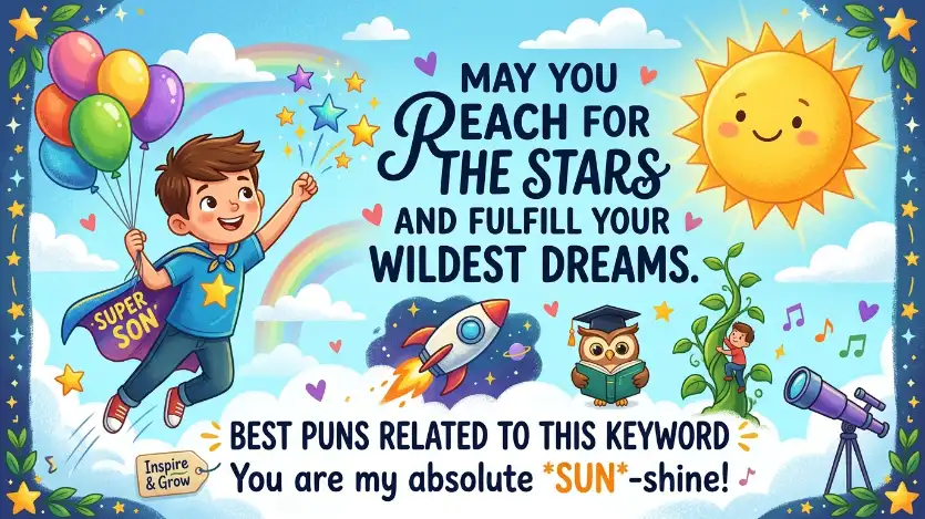 Inspirational Birthday Wishes for Son Image