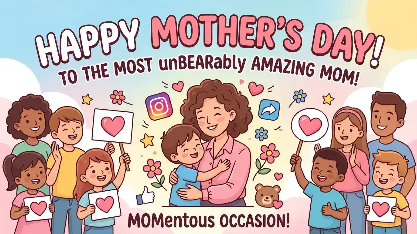 Mother Day Wishes for Social Media Captions Image