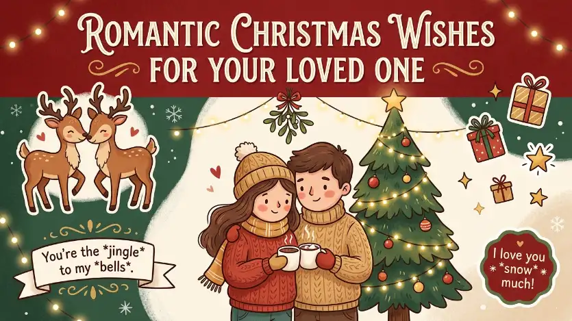 Romantic Christmas Wishes for Your Loved One Image