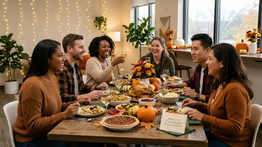 Thanksgiving Wishes for Coworkers Image