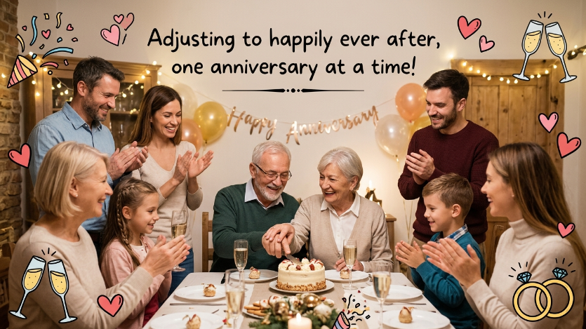 Wedding Anniversary Wishes for Family Members Image