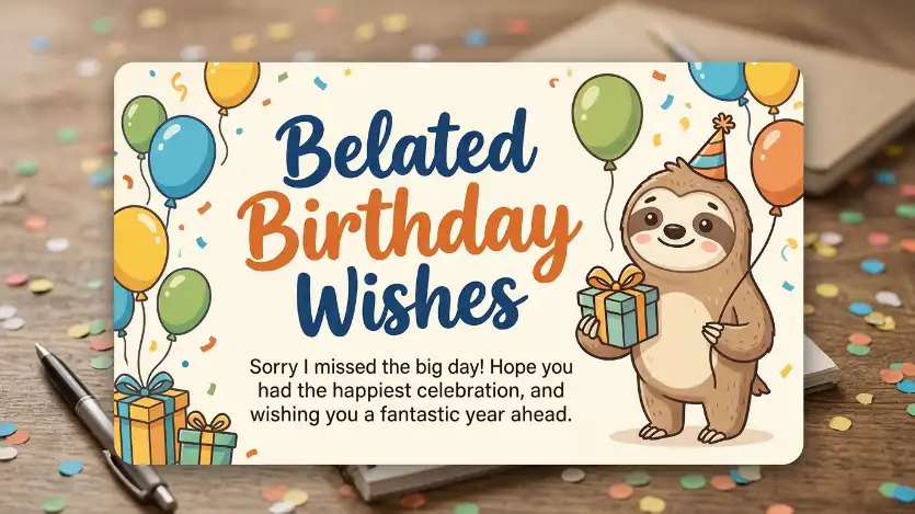 belated birthday wishes image