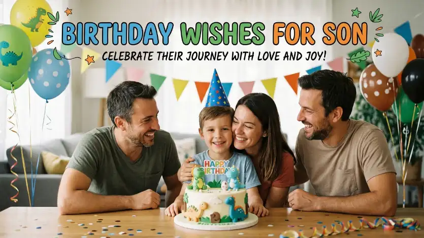birthday wishes for son image