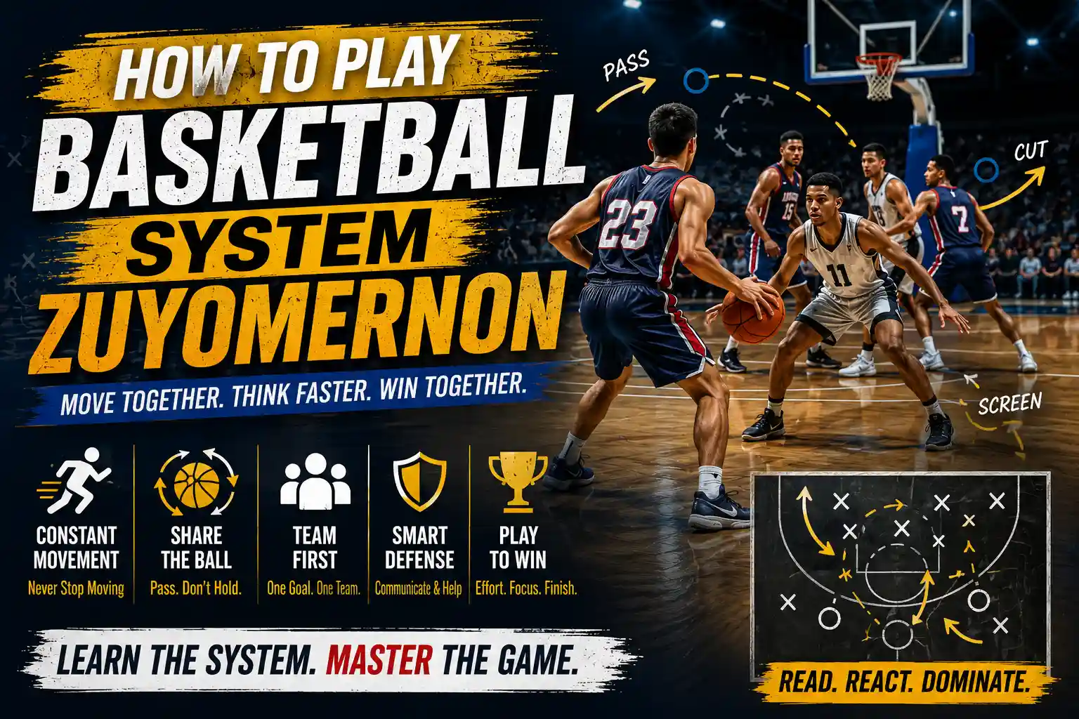 how to play basketball system zuyomernon image