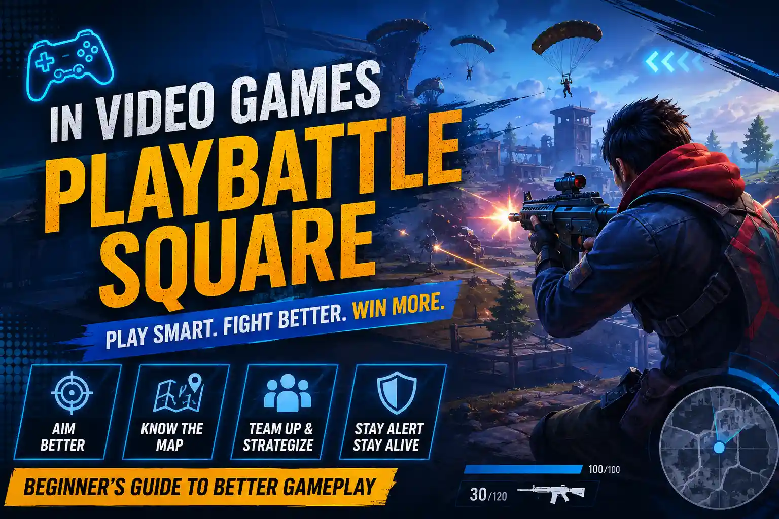 in video games playbattlesquare image