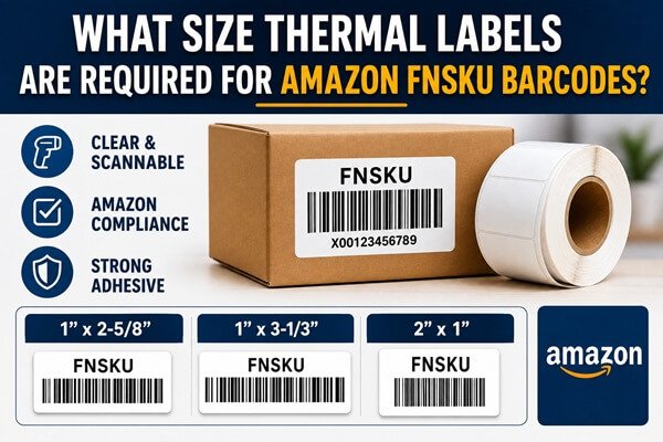 What Size Thermal Labels Are Required for Amazon FNSKU Barcodes